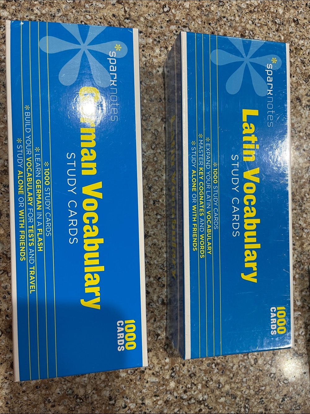 Latin & German Vocabulary Study Cards